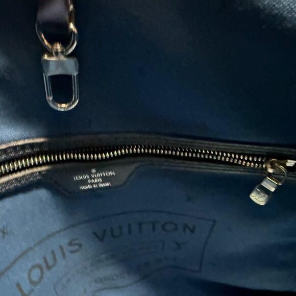 AUTHENTIC LOUIS VUITTON Blue OMBRE NEVERFULL-RARE AND Very Good CONDITION - Picture 9 of 11